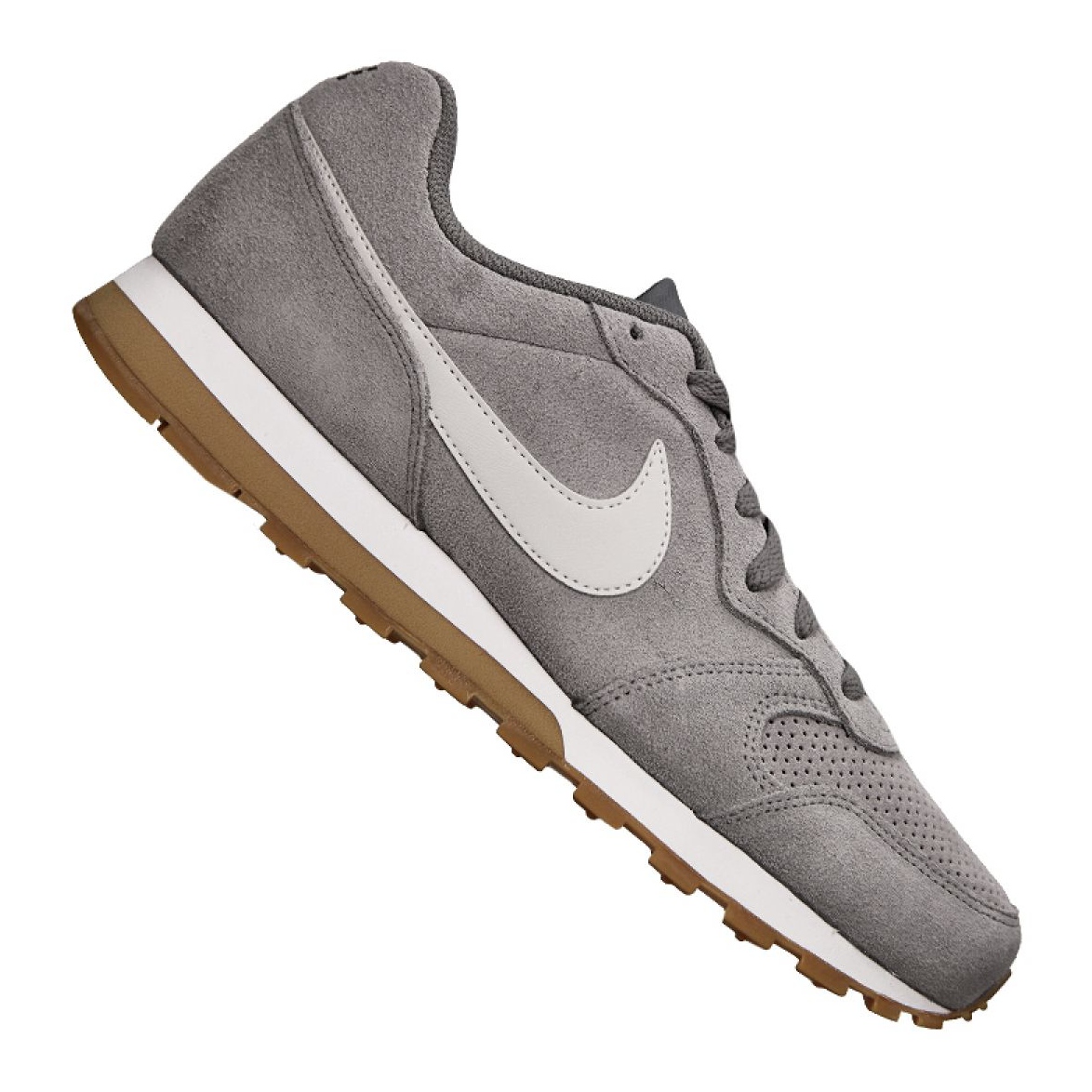 Típico manguera feo Calzado Nike Md Runner 2 Suede M AQ9211-002 gris - KeeShoes