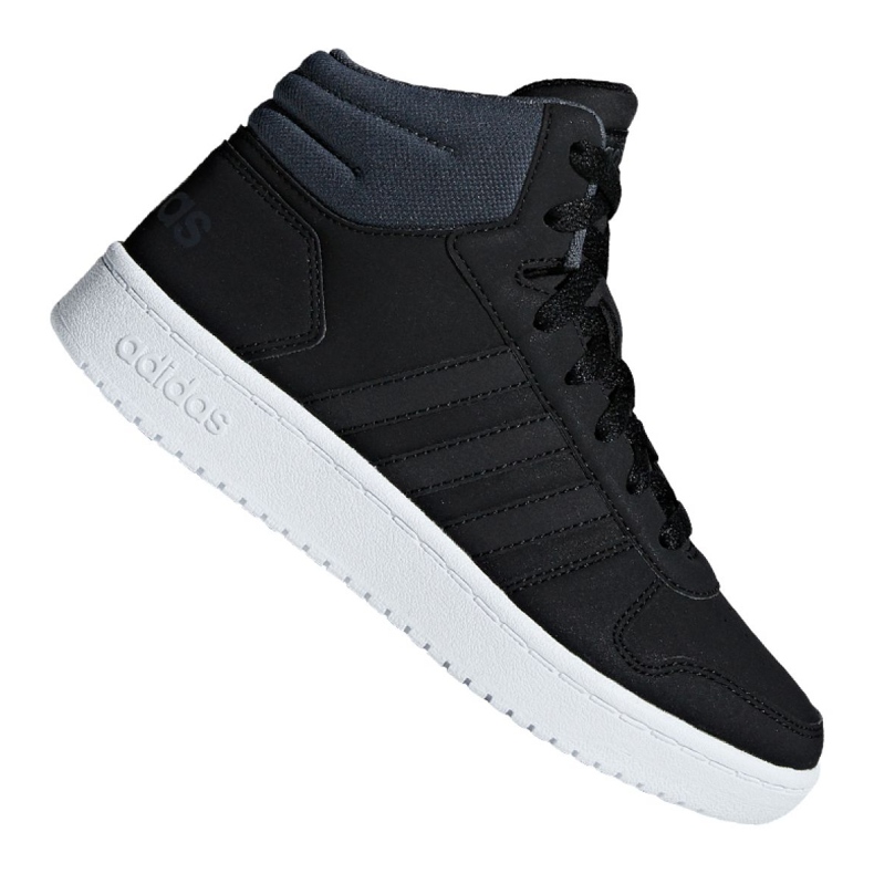 Zapatillas Adidas Hoops Mid 2.0 K Jr F35797 negro