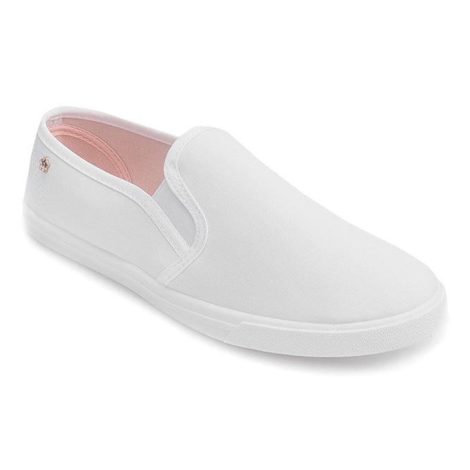 Zapatillas Slip On B703 Blancas blanco