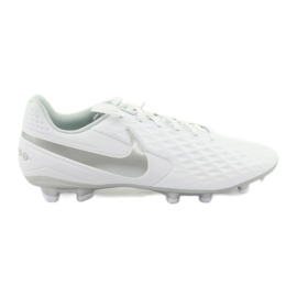Zapatillas de fútbol Nike Tiempo Legend 8 Academy FG / MG AT5292 100 blanco