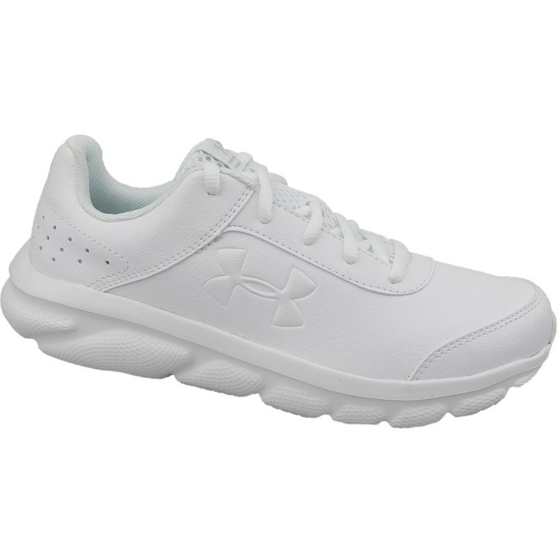Zapatillas de running Under Armour Gs Assert 8 Jr 3022697-100 blanco blanco