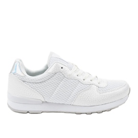 Zapatillas deportivas blancas para hombre 5535A-1 blanco