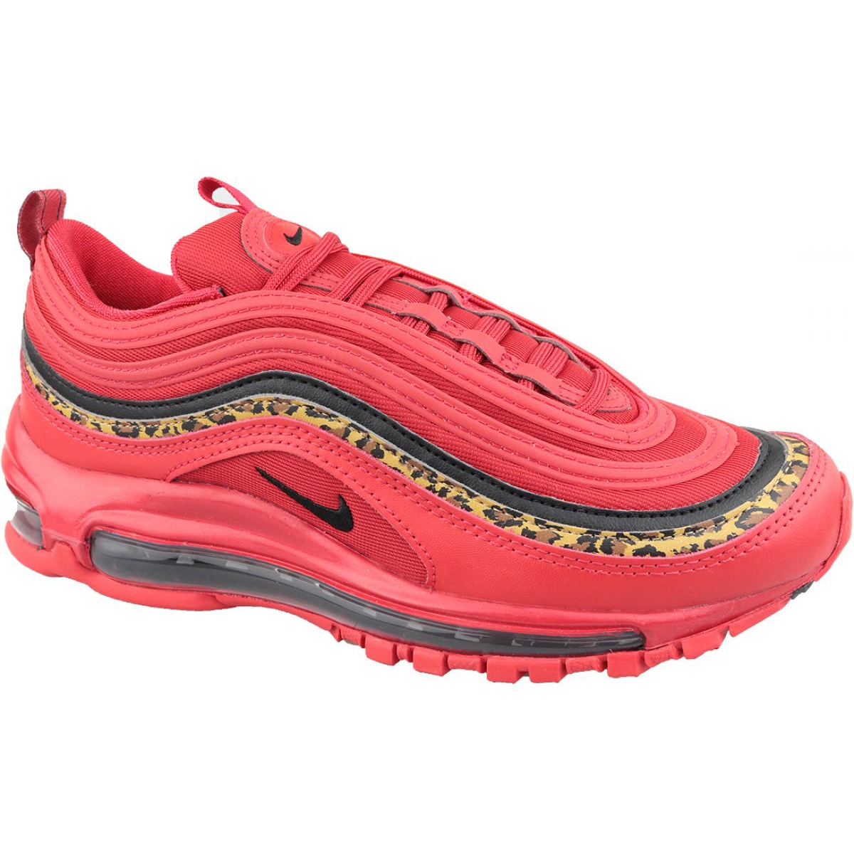 Air max 97 negro top y rojo