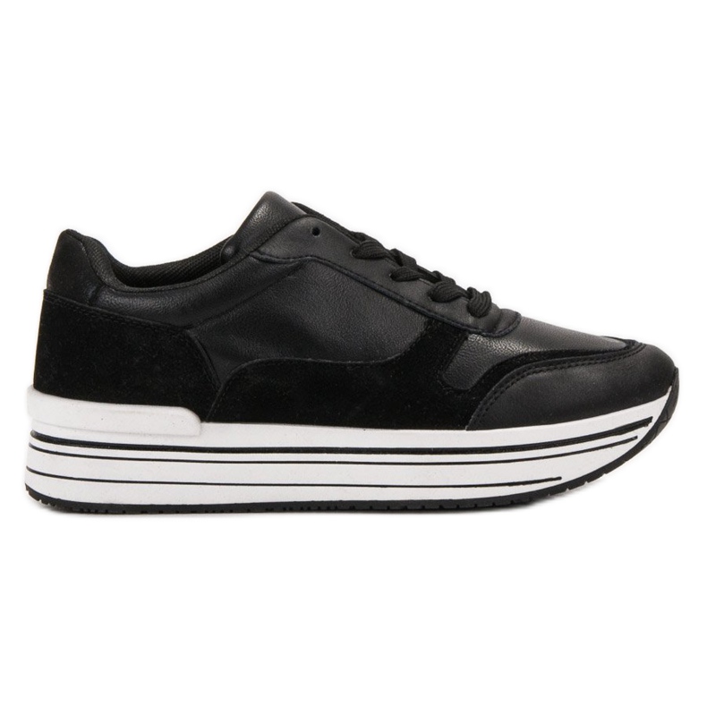 SHELOVET Zapatos deportivos negros