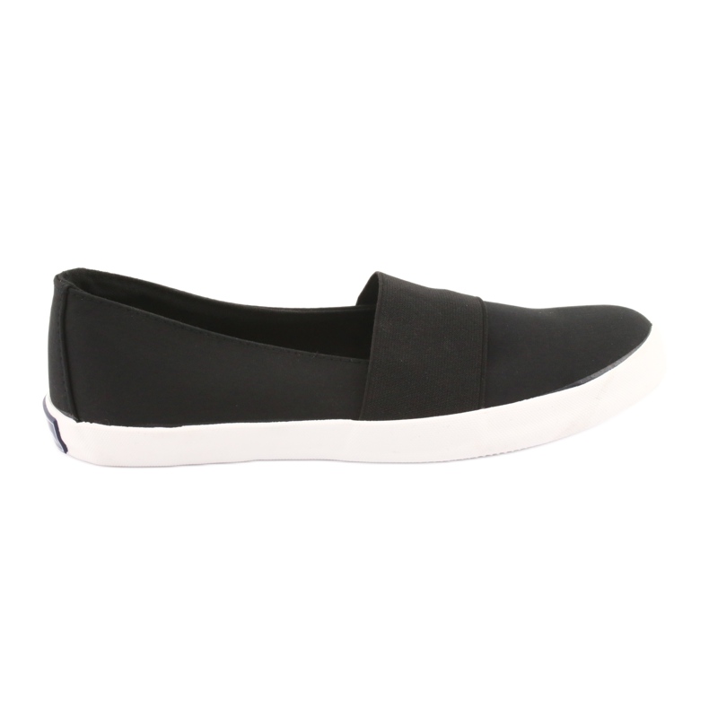 Zapatillas slip-on negras American Club negro
