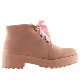 Pink LL219 Botines bajos de mujer Pink rosado
