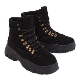 Black 1967 botas deportivas negras negro