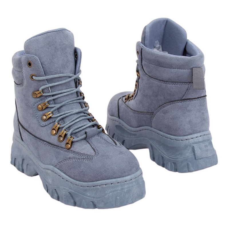 Azul 1967 botas deportivas azules gris
