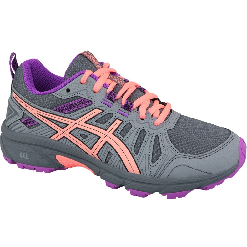 Zapatillas de running Asics Gel-Venture 7 Gs Jr 1014A072-020 gris Zapatillas de running Asics Gel-Venture 7 Gs Jr 1014A072-020 gris