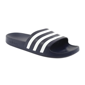 Zapatillas Adidas Adilette Aqua M F35542 blanco azul marino
