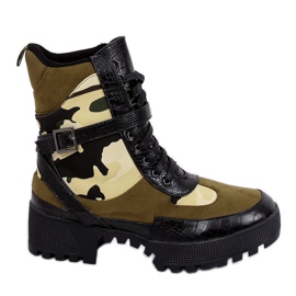 Botas de camuflaje GLV003 Oliva verde