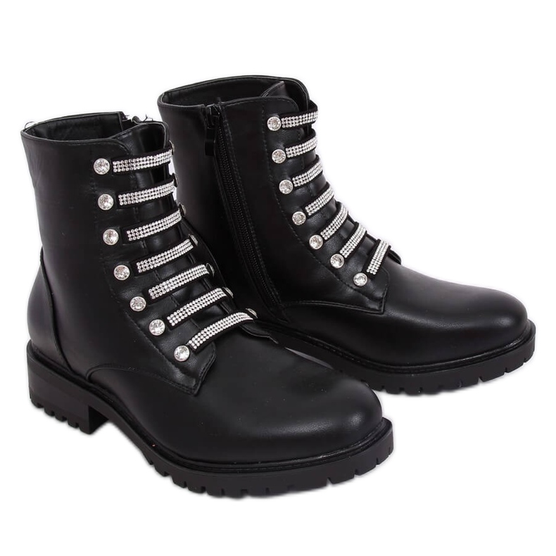 Botas militares negras NC876 Black negro
