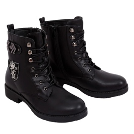 Trabajadores botas militares negro X535 Negro Trabajadores botas militares negro X535 Negro