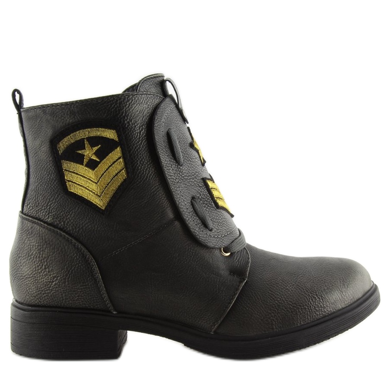 Botas de trabajo con parches grises H-4 Grey