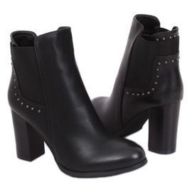 Tacones altos clásicos negro 88097 Negro