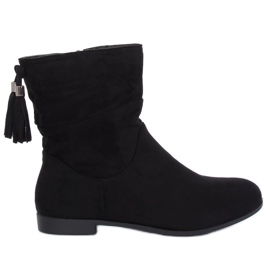 Botas negras para mujer 3737 Black negro Botas negras para mujer 3737 Black negro