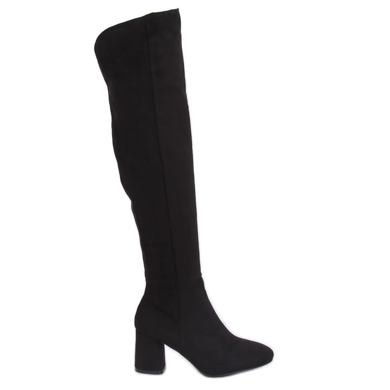 Botas negras de tacon alto YQ215 Black negro Botas negras de tacon alto YQ215 Black negro