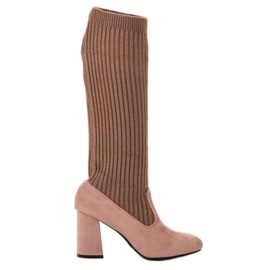 Seastar Botas marrones ajustadas marrón