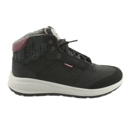 Grisport Zapatos deportivos de cuero negro