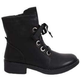 Botas con cordones negro ZX2805 Black