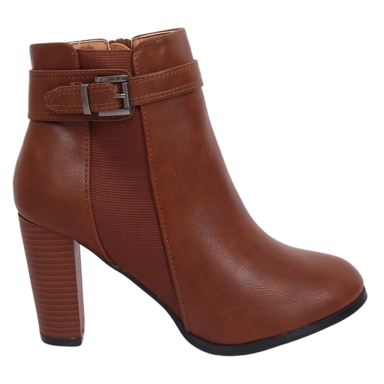 Bota tacon alto marron F815-2 Camel marrón Bota tacon alto marron F815-2 Camel marrón