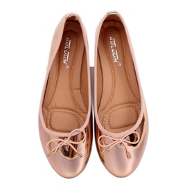 Bailarinas Champagne metalizado 9988-139 Champagne rosa