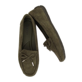 Verde Mocasines de mujer R812 Verde