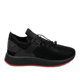 Zapatos deportivos negros para hombre GM807 Zapatos deportivos negros para hombre GM807