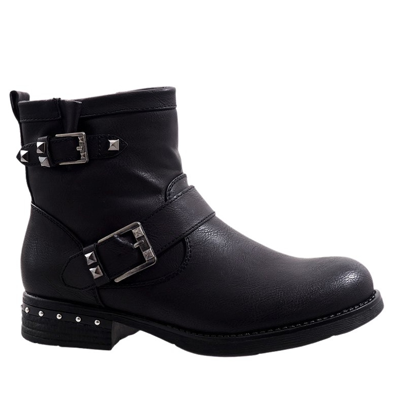 Botas negras aisladas 408-PA negro Botas negras aisladas 408-PA negro