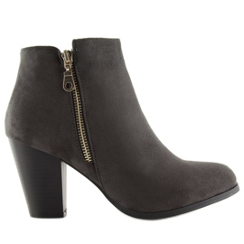 Gris Botas de gamuza gris 622 Gris