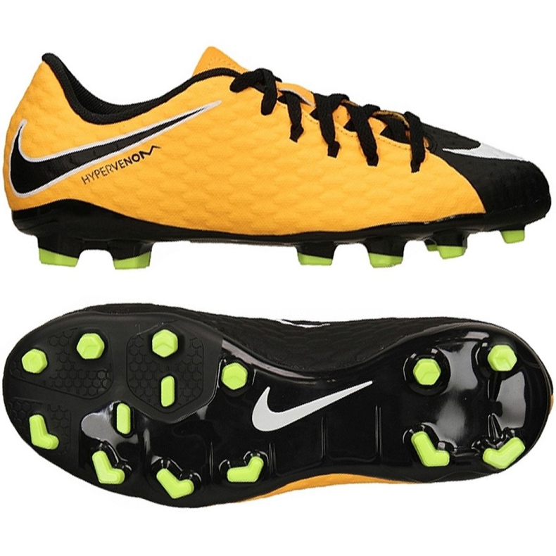 Nike Hypervenom Phelon Iii Fg Jr 852595801 amarillo zapatos Nike Hypervenom Phelon Iii Fg Jr 852595801 amarillo zapatos