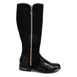 Bota calada 6792 Negro