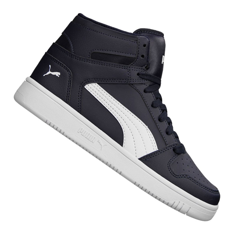Zapatos deportivos Puma Rebound LayUp Jr 370486-04 negro