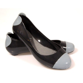 Meliski 104 bailarinas negras negro gris