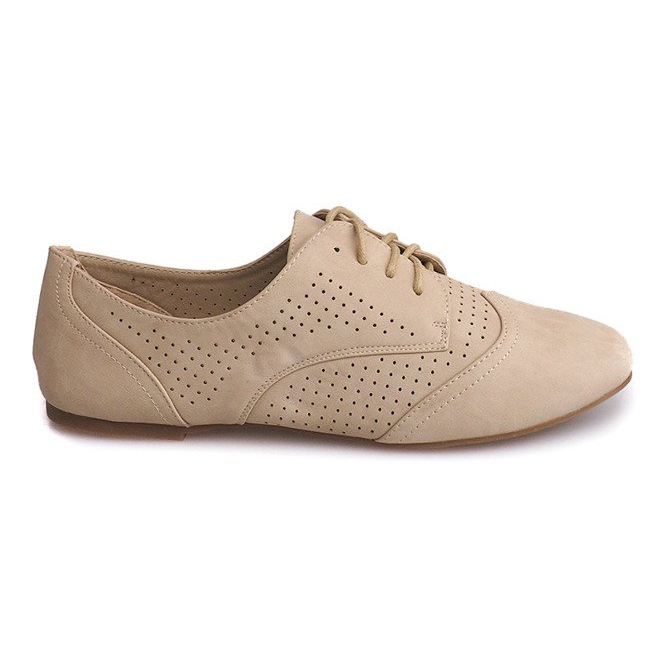 Zapatos Jazz Calados 219 Beige