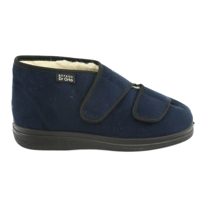 Zapatos de mujer befado pu 986M010 azul marino