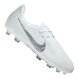 Zapatillas de fútbol Nike Phantom Vnm Elite Fg Jr AO0401-100 blanco blanco