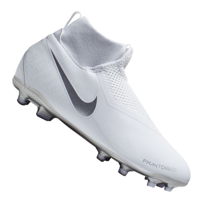 Calzado de fútbol Nike Phantom Vsn Academy Df Mg Jr AO3287-100 blanco blanco