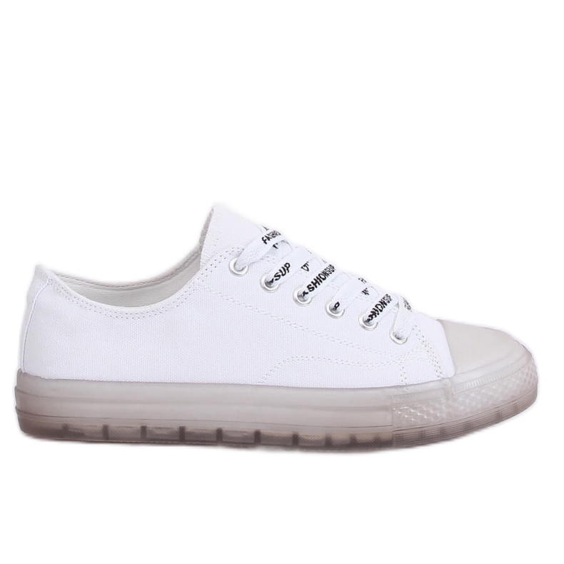 Zapatillas de mujer blancas y grises B111-2 BLANCO / GRIS