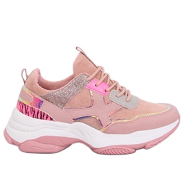 Rosa HL-12 Zapatillas deportivas rosa rosado