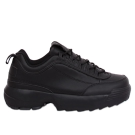 Negro DSC81-1 Calzado deportivo negro