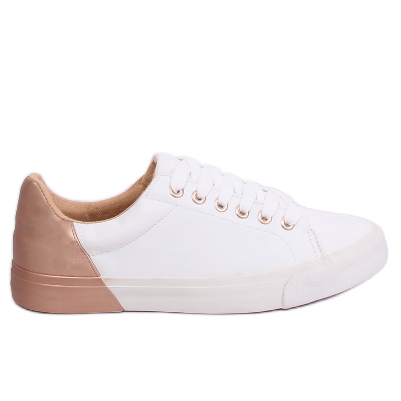 Zapatillas de mujer blancas y champán A88-29 W-CHAMPAGNE blanco multicolor Zapatillas de mujer blancas y champán A88-29 W-CHAMPAGNE blanco multicolor