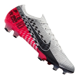 Zapatos de fútbol Nike Vapor 13 Elite Njr Fg M AT7898-006 blanco multicolor