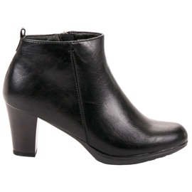 Vinceza Botas de Tacón Bajo negro