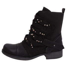 Botas militares negras 17103-4 Negra negro