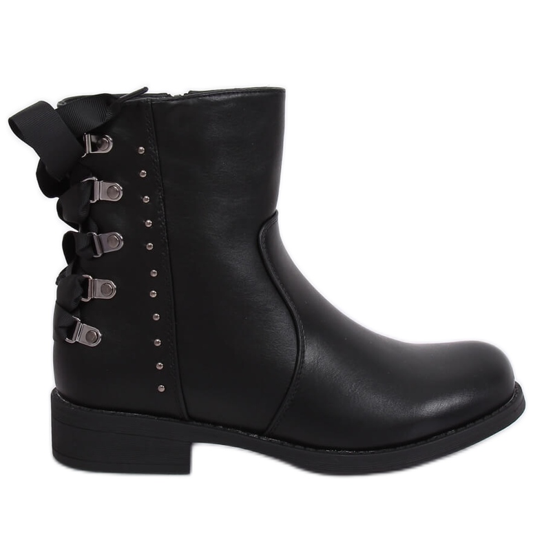 Botas militares negras HQ977 Black negro Botas militares negras HQ977 Black negro