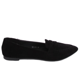 Mocasines de mujer negros 99-262 Black