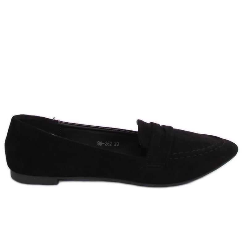Mocasines de mujer negros 99-262 Black Mocasines de mujer negros 99-262 Black
