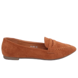 Mocasines mujer camel 99-262 Camel marrón