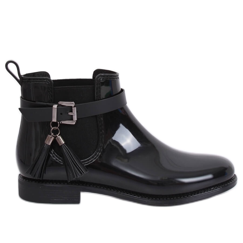 Negro Botas Jodhpur PT-119 Negro Negro Botas Jodhpur PT-119 Negro